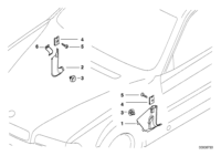 51438174814-Garnish assy-fr rh