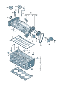 N91254401-Bolt, band flat Multirib inr