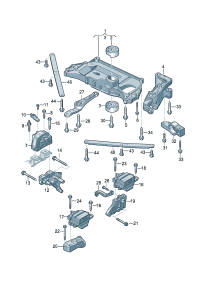 1K0199117BQ-ENGINE MOUNT BRACKET