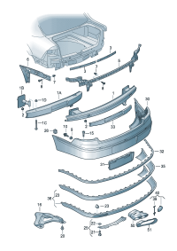 3D5807393C-GUIDE PIECE/RH/ VW / PASSAT