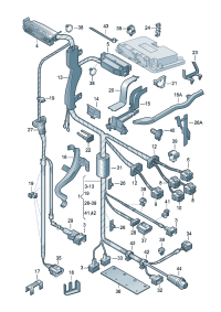 1J1971090FT-Harness, engine room