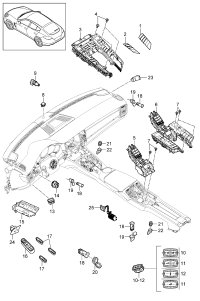 97061365000-Operating unit with knob D-MJ 2014