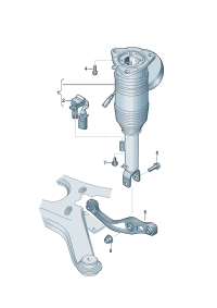 3D0616001N-Damper, air spring