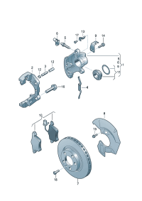 JZW615301E-BRAKE DISC