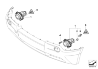 63173416773-FOGLAMP-LH/W169/W204/CL203