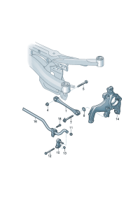 WHT009290-Bolt (combination), horn