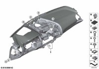 51457950804-Instrument panel leather hsg
