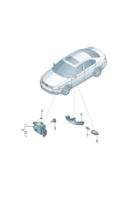 18G941661-Halogen lamp & f Lamp assy-static