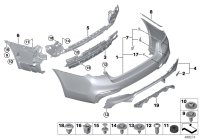 51128073380-FLAP TOWING EYE / E90/E91