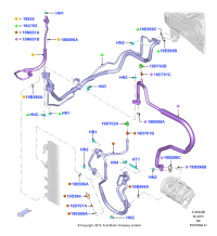 F2GZ19A834AA-PIPE ASSY-RETURN
