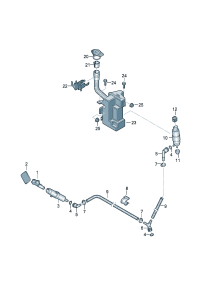 5N0955103-HEADLIGHT WASHING JET LH