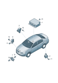 1Q0955557-SENSOR, MAP