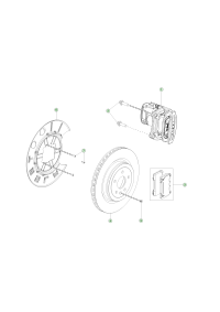 107216100A-RR Brake Dust Shield-RH for Mando MOC deflector