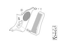 51437055545-Garnish assy-fr side lh