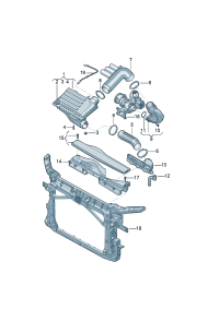 7N0129618A-SUPPORT ASSY, INSULATOR