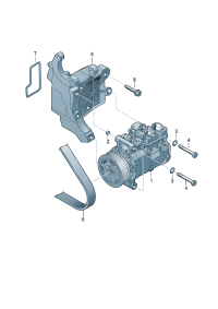 7L6820808-COMPRESSOR,AIR CON