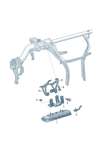 55G880841D-Unit, knee air bag