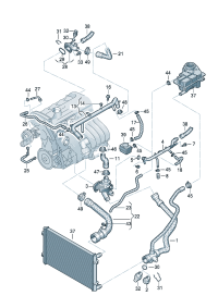8E0121049N-WATER HOSE