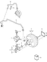 95535511300-Brake fluid Tank