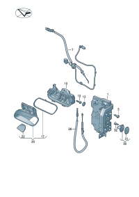 4K1837015N-AUDI TT MK2 WINDOW MECHANISM