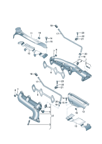 078253032BA-MANIFOLD ASSY-EXH.,*