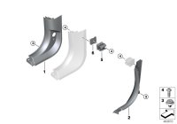 51437445175-Garnish assy-fr side lh