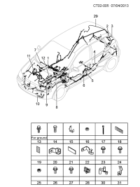 9042691-WIRE, INSTRUMENT PANEL