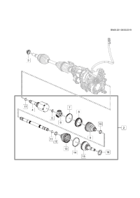 84877873-Shaft (incl 4-17), drive