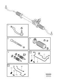 274175-Ball joint set, lh