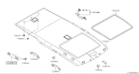 739469H300-Bracket, r. rr. armrest