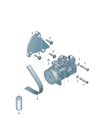 7P0820803F-COMPRESSOR,AIR CON