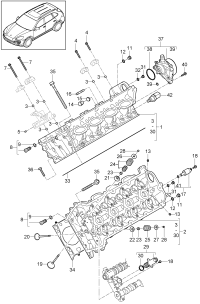 94810401521-Head, cylinder Complete: Spark plug Deprecated parts