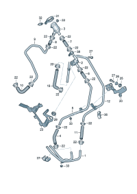 7P0819926C-Coolant pipe
