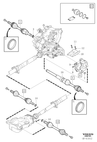 36001221-Shaft, replace, rh