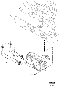 30622090-OIL COOLER-ENG.OIL-VW/SKODA