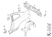 41007168997-Garnish assy-tail