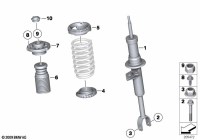 31316789660-SHOCK ABSORBER FRT RHT E38/7SR