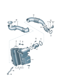 7L6129607AJ-AIR CLEANER