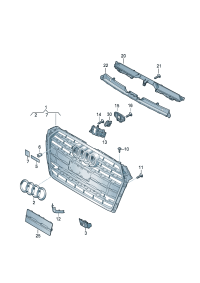 8W6919267D-Mounting Sensor, ultrasonic