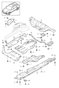 95850466100-Plate, partition Channel