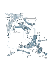 4G0505431C-Housing assy-wheel bearing Add mark: Optional: