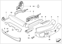 52107065075-Cover-anchor rail lh