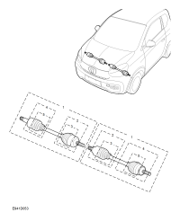 10226904-Shaft assy, front drive