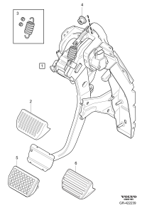 32265546-Pedal, set brake