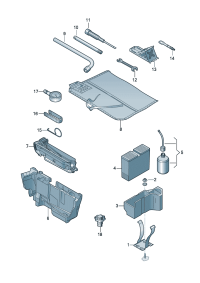 8R0012635-BRACKET-ENGINE SUPP*