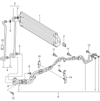 95530701702-Transmission oil cooler (Assy) Deprecated parts