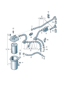 7N0127177B-FUEL FILTER ELMT-JEETA IV(D)