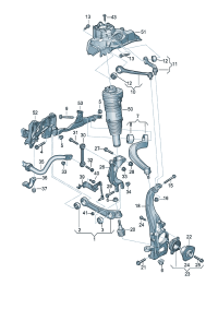 4M0407151H-PORSCHE MACAN CONTROL ARM-LH