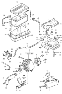 94860410600-STARTER 12V/1KW/10T-JEETA III
