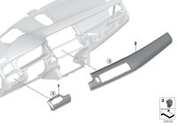 51459292253-Baffle facia wooden assy., driver
